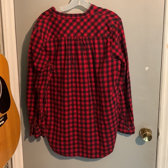 Lands End Long Sleeved Flannel - Picture 4 of 4